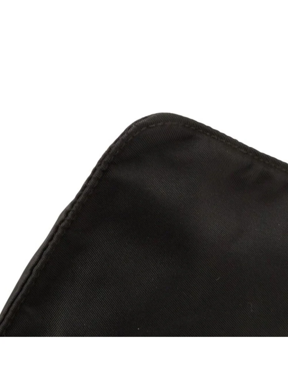 Prada Crossbody Shoulder Bag Black Nylon Leather